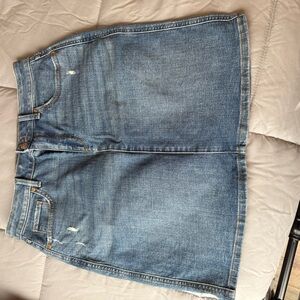 Sonoma Light Blue Denim Mini Skirt